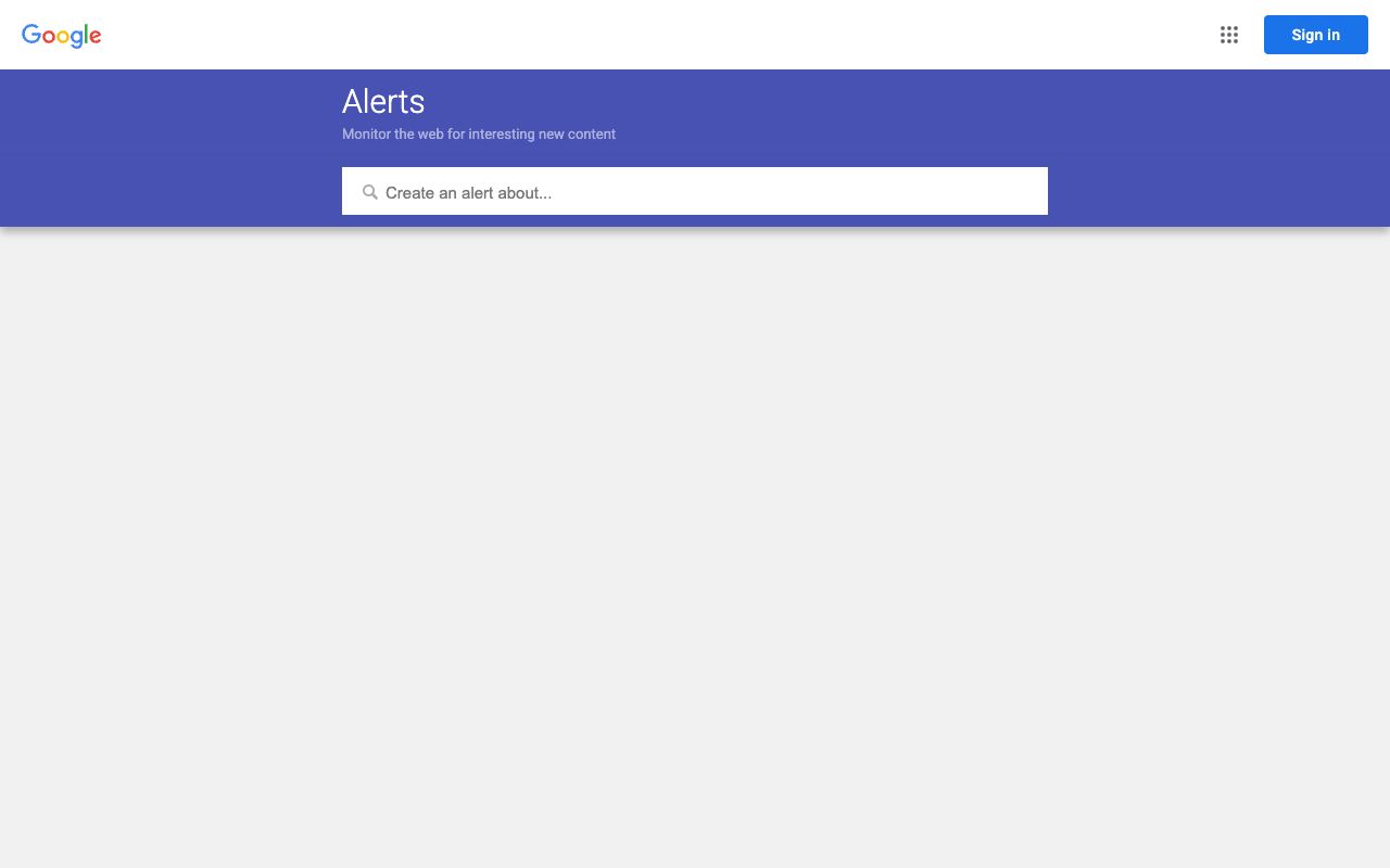 Google Alerts — the free web-mention layer of the stack